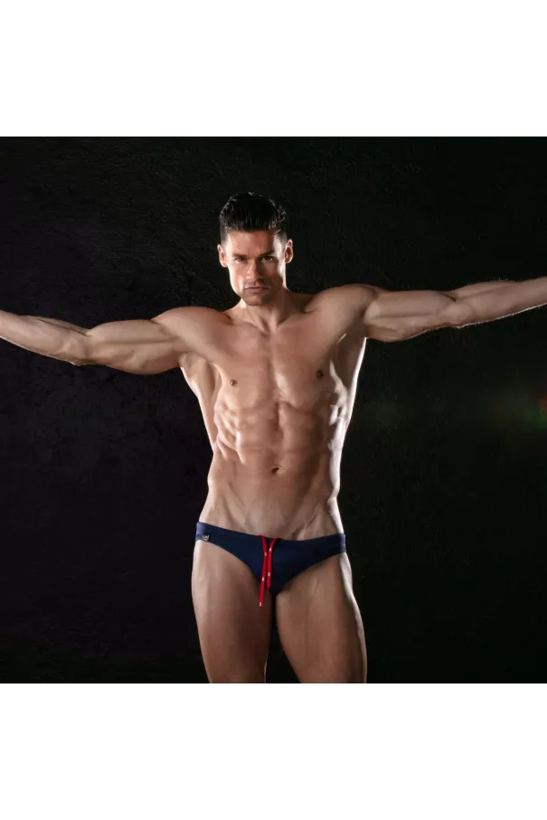 Plain swim Mini Briefs Navy