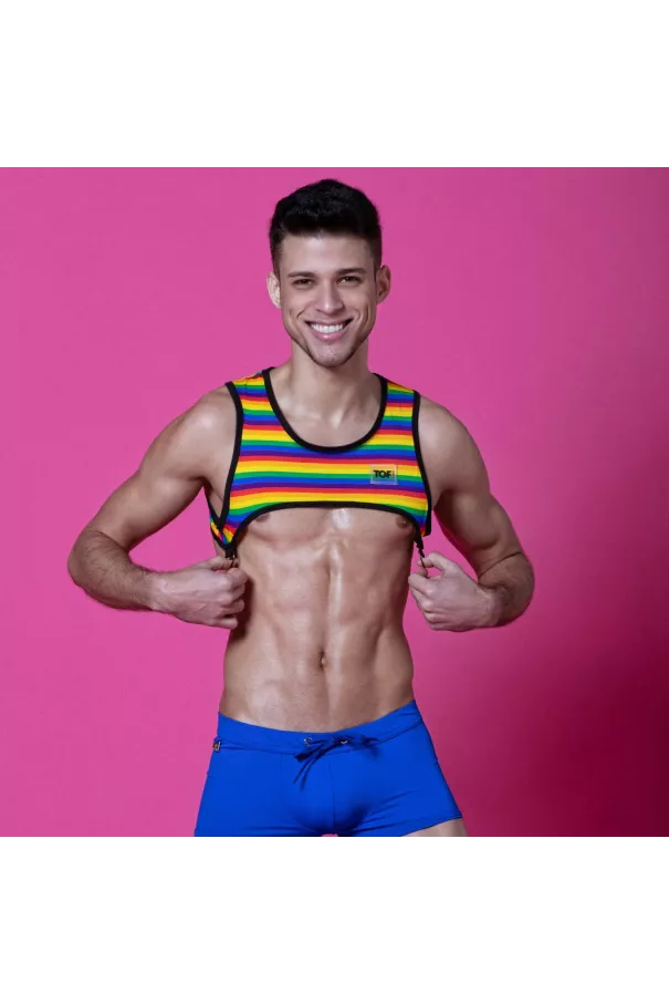 Rainbow Mens Harness