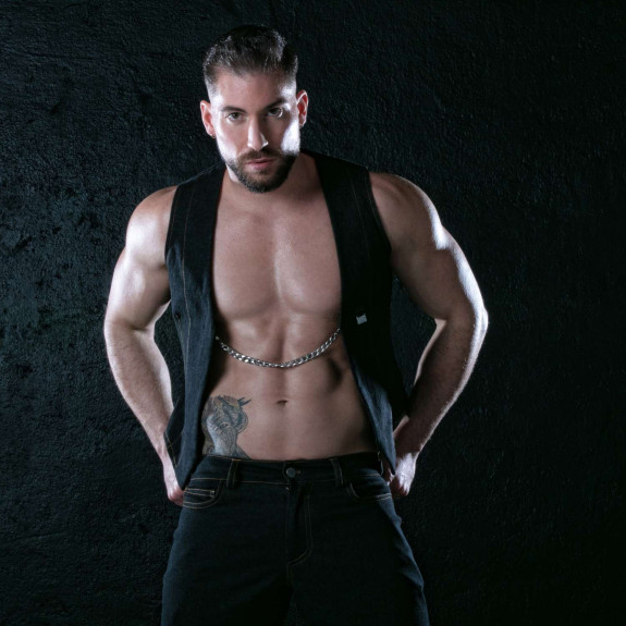 Urban Jean Chain Vest
