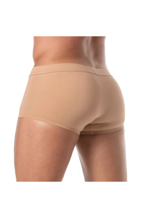 A Skin color Trunks From A Back View