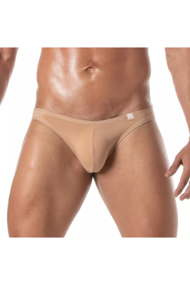 Men Wearing a Skin color Mini brief By TOF Paris
