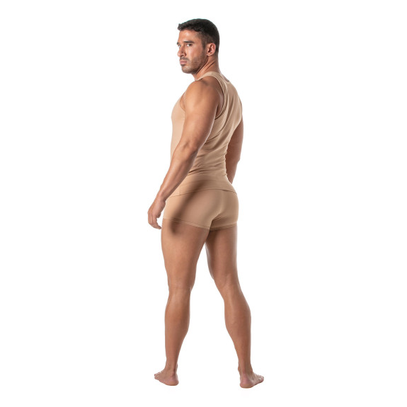 A Skin color Tanktop Beige By TOF Paris