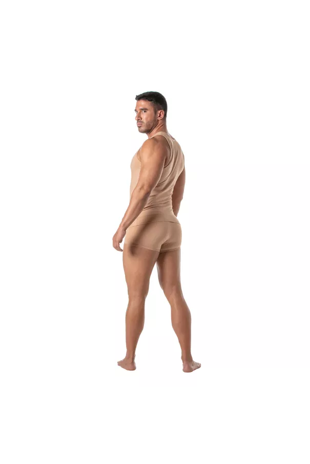 A Skin color Tanktop Beige By TOF Paris