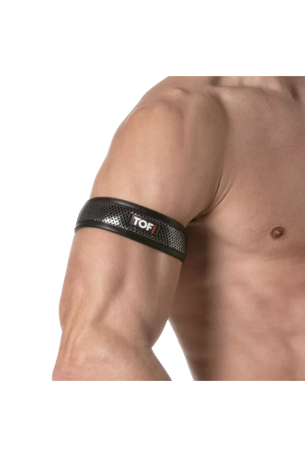 3D Armband Black Grey