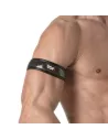 3D Armband Black Grey