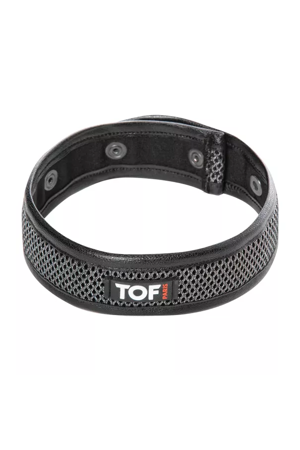 3D Armband Black Grey