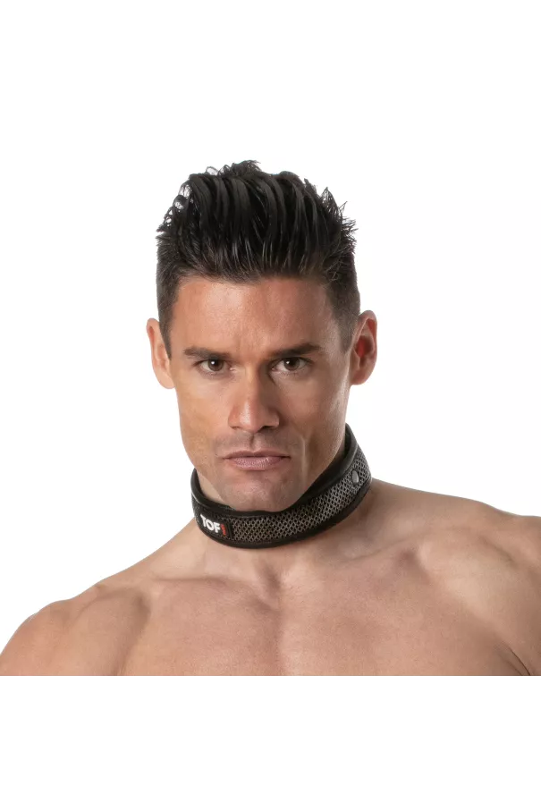 3D Collar Silver for gay men