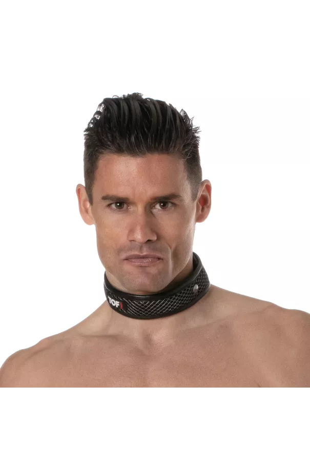 3D Collar Black Grey