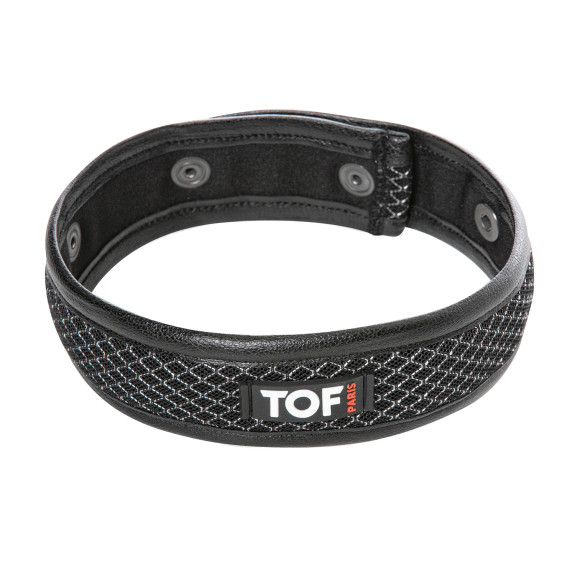 3D Collar Black Grey