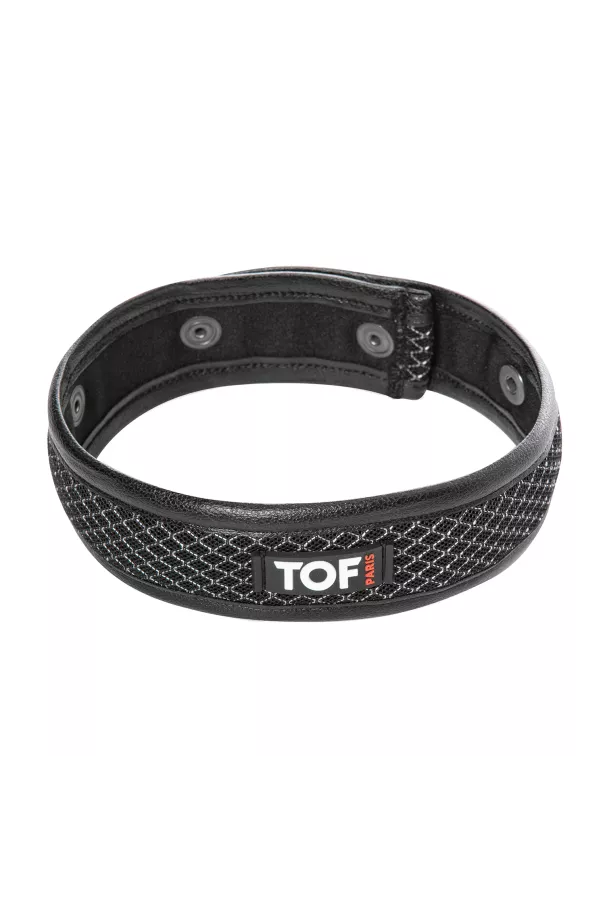 3D Collar Black Grey
