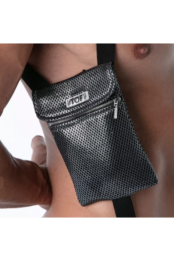 3D Elastic Pocket Harness Silver