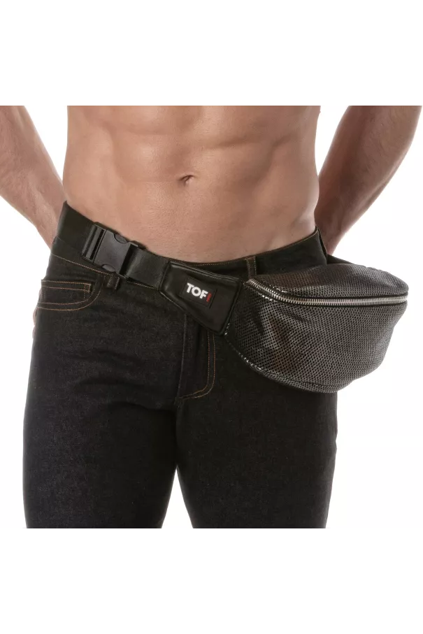 3D Fanny Pack Silver