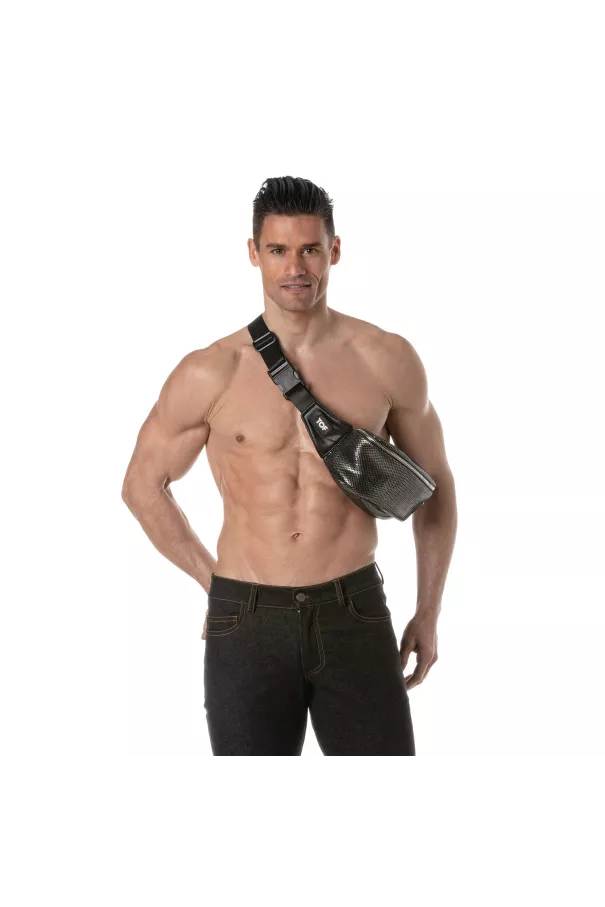 3D Fanny Pack Silver bag banana