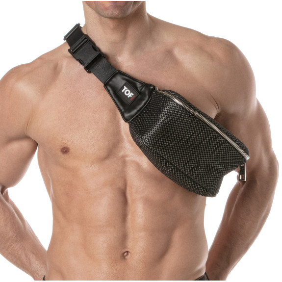 3D Fanny Pack Silver