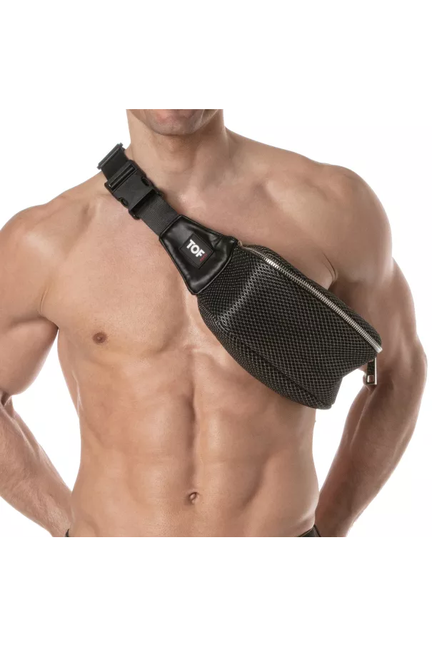3D Fanny Pack Silver
