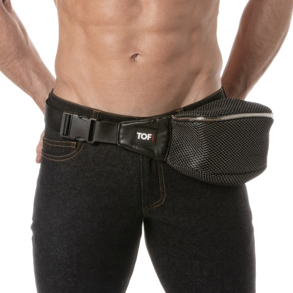 3D Fanny Pack Silver