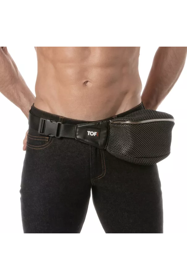 3D Fanny Pack Silver