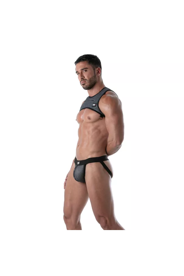 3D Snap Jockstraps Grey
