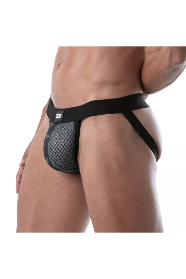 3D Snap Jockstraps Grey