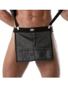 3D Waist Apron Black Grey