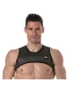 3D Zipped Pocket Harness Grey