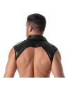 Harnais De Chemise à Col Kinky de dos