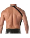 Kinky Elastic Pocket Harness from the back