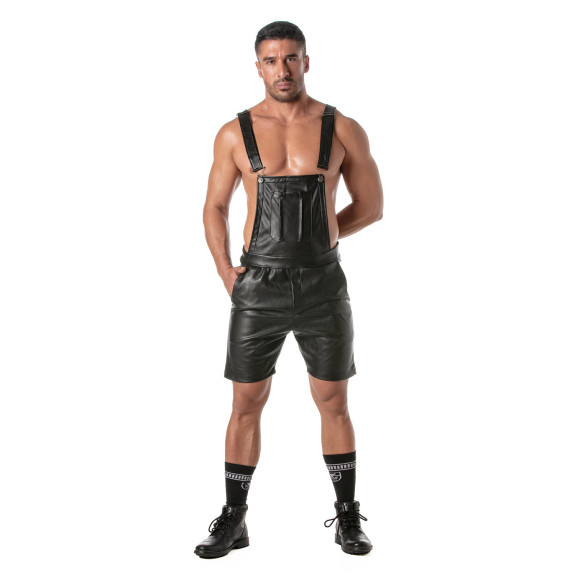 Kinky Overall Long Shorts with footish socks
