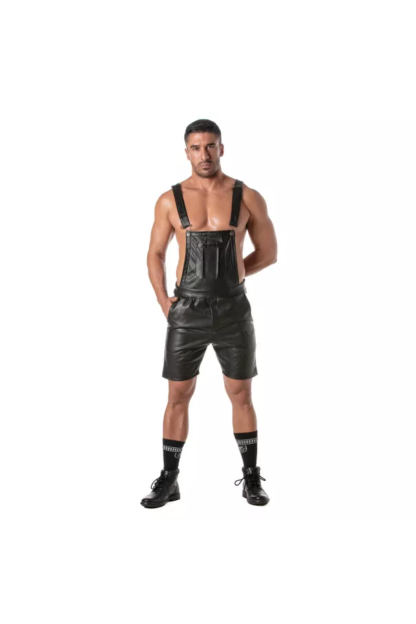 Kinky Overall Long Shorts with footish socks