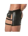 Kinky Shorty Chaps  with a thong