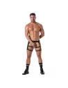 Kinky Shorty Chaps with footish socks