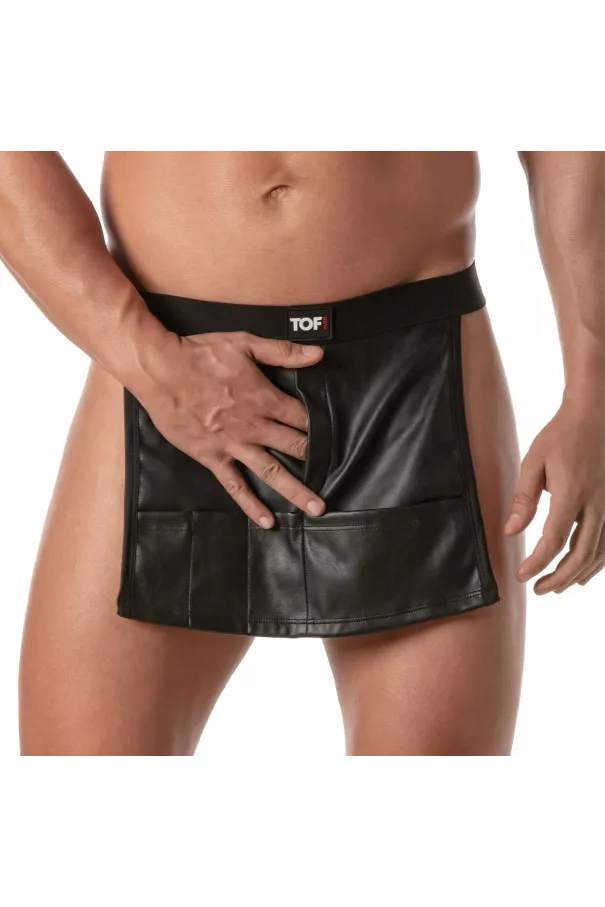 Kinky Waist Apron with a hand
