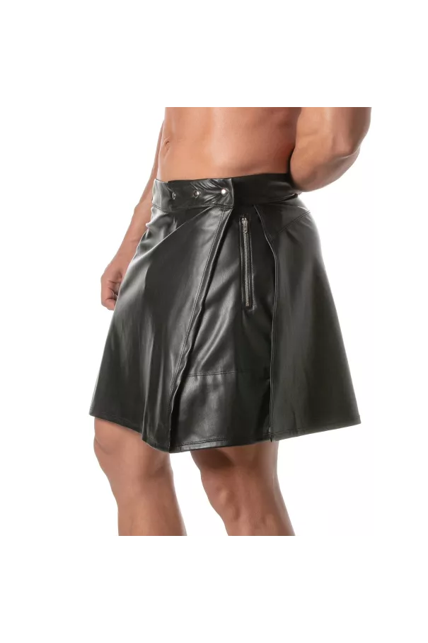 Kinky Zipped Skirt from sideway