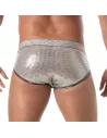 Glitter Brief Silver for men