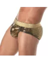Glitter Brief Gold