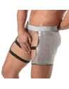 Glitter Shorty Chaps Silver