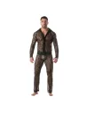 Men wearing a Lace Long Sleeves Shirt by TOF Paris