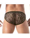 The Lace minibriefs Black From a backview