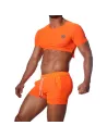 Crop Top Neon Orange