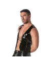 Vinyl Chain Vest Black