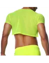 Crop Top Neon Yellow