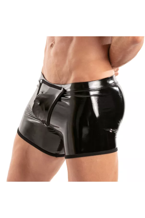 Vinyl Easy Access Boxer Black