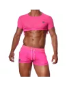 Crop Top Neon Pink