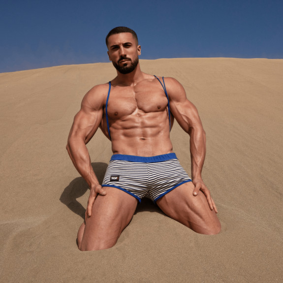 Sailor Sexy mini-shorts - Blue