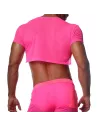 Crop Top Neon Pink