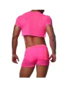 Crop Top Neon Pink