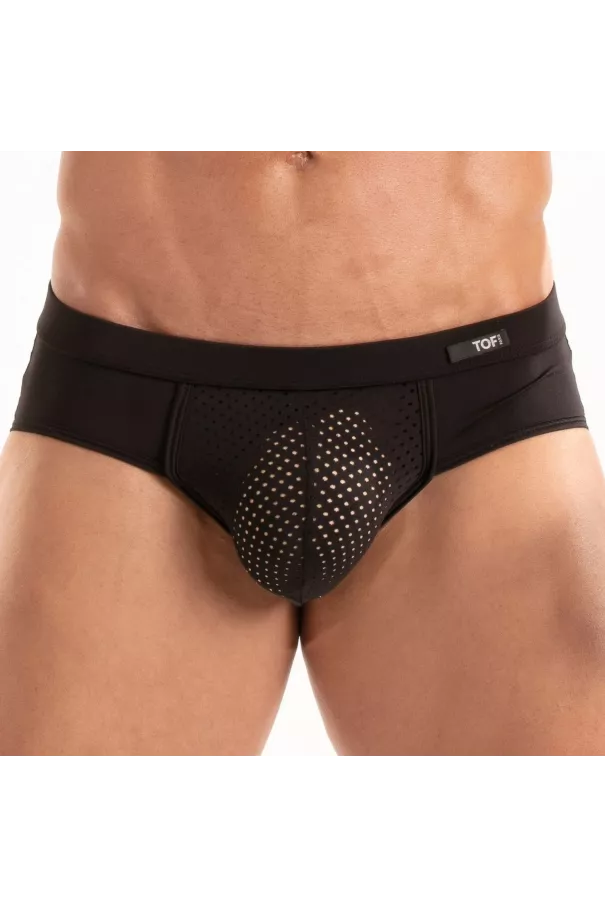 Temptation Microfiber Briefs Black For Men Cover Image