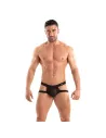 TOF Paris's Model with a Temptation Microfiber Jock Black