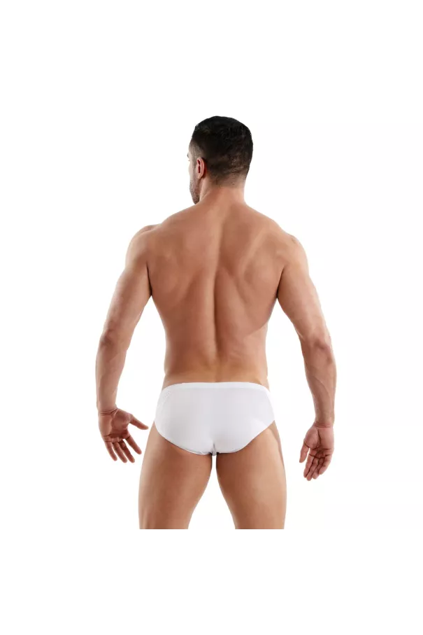 Temptation Microfiber Bikini White For Mens
