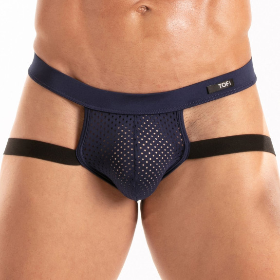 Temptation Microfiber Jock Navy For Men